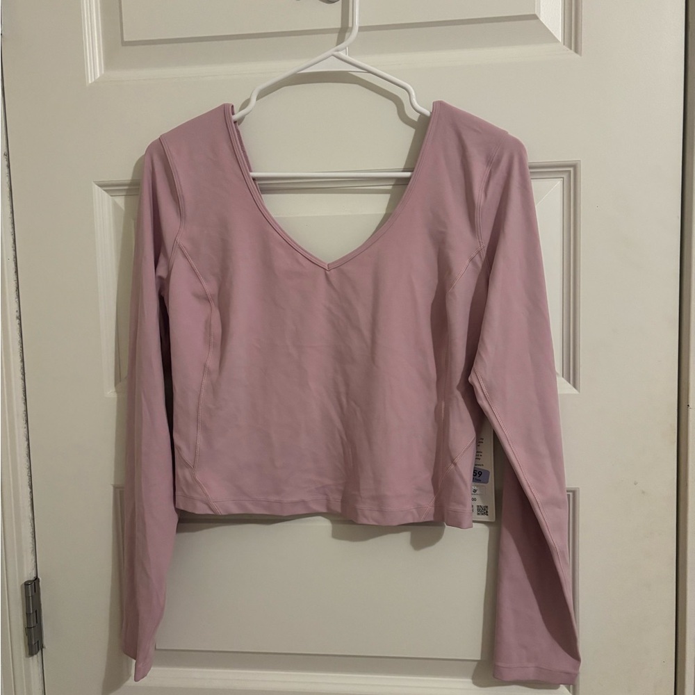 Lululemon Pink Long Sleeve Women's Top